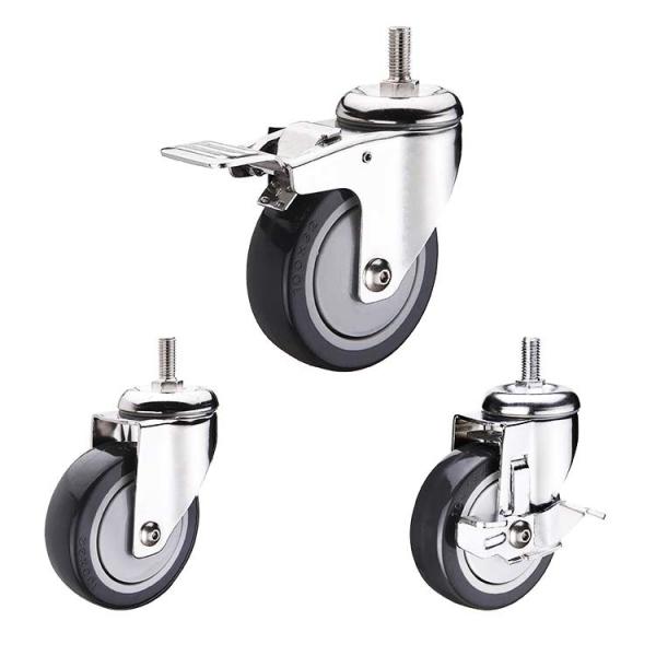 Buy cheap 4 Inches Polyurethane Casters Stylishly Designed For Heavy Loads from wholesalers