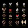 Buy cheap Hot NEW Wholesale Alloy Jewelry 3D Nail Art Jewelry Nail rhinestones Sticker Supplier Number ML1100-1115 from wholesalers