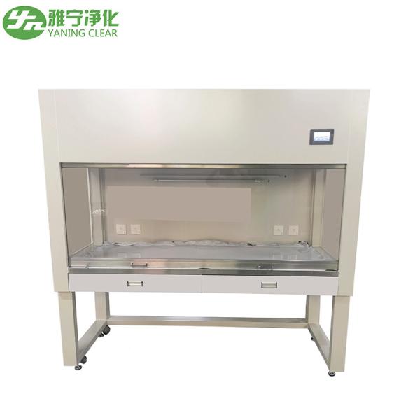 Buy cheap YANING Vertical Clean Bench 2 Stage Filtration HEPA Filter Laminar Air Flow Hood from wholesalers