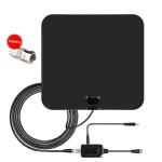 Boost TV Antenna Amplifier Indoor HDTV Antenna Signal Booster HD Digital VHF