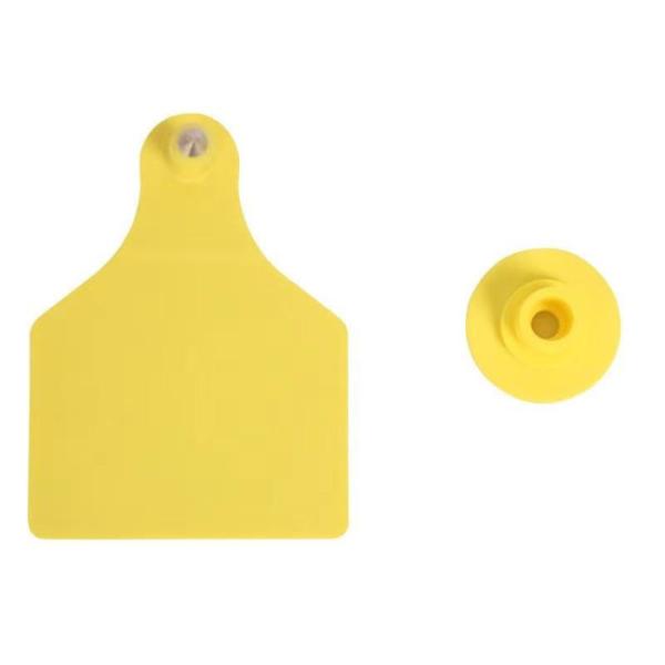 Buy cheap Animal Plastic TPU Livestock Ear Tags Goat 74mm Farm Pig from wholesalers