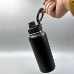 32oz Space Cup With Mobile Phone Magnetic Suction Cover, Stainless Steel Vacuum