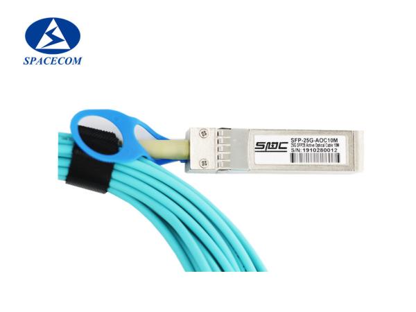 Buy cheap SFP28+ To SFP28+ Active Fiber Cable 25G RoHS6 Compliant from wholesalers
