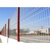 Buy cheap Galvanized Steel Welded Wire Fence , Curved 3D Wire Mesh Fence For Construction from wholesalers
