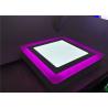 Buy cheap surface mounted double color round square LED panel light for club lighting from wholesalers