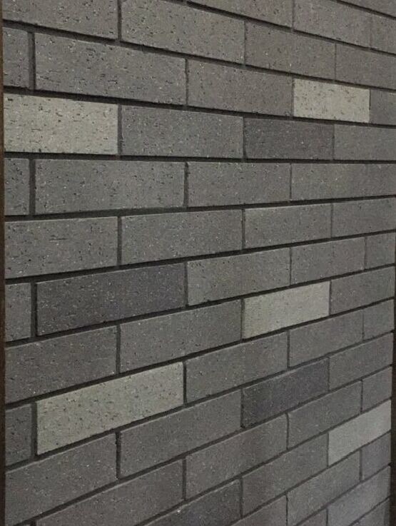 Gray Mixed Color Split Face Brick With Wire Cut Surface Acid Resistance