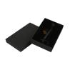 Buy cheap Custom Logo Black Rigid Paper Cardboard Packaging Lid and Base Gift Boxes Custom Orders from wholesalers
