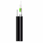 Black PE Fiber Optic Cable GYXFTC8Y 4/8/12 Core G652D Outdoor Single-Mode FTTH