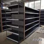 Powder coating Lozier Gondola Shelving , Convenience Store Shelves For Sale