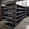 Buy cheap Supermarket TGL Gondola Shelf Rack Double Sided wooden Surface from wholesalers