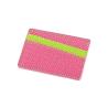 Buy cheap Rectangle Credit Card Organizer Wallet PU Leather Weave Wallet Debossing Logo from wholesalers