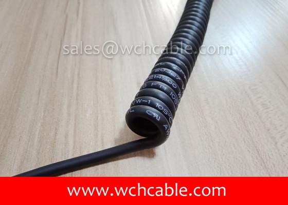 Buy cheap UL20475 High Quality Polyurethane Auto Spiral Curly Cable from wholesalers