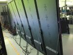 Indoor Customized Led Display Mirror Digital Signage Poster Stand 140 Degree