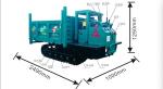 1500kgs Hydraulic Dumping Rubber Truck Loader Forestry Machinery 1-20km/H