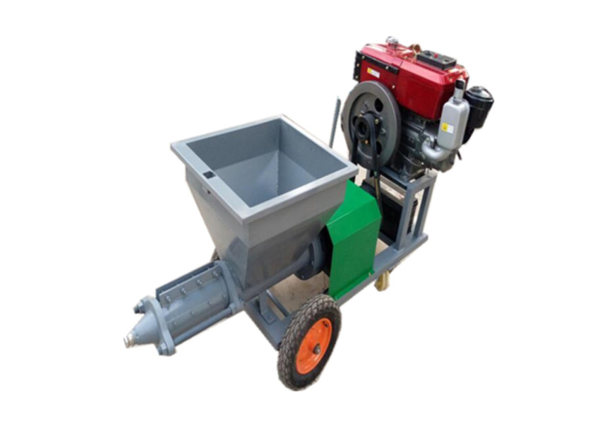 3m3/H Gypsum Spray Plaster Machine CE Cement Plaster Spray Machine