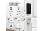 Touch screen single latch American standard digital keypad card smart deadbolt