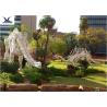 Buy cheap Outdoor Dinosaur Skeleton Model , Customized T Rex Skull Replica Full Size from wholesalers