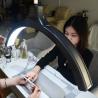 Buy cheap Beauty Salon 6500K LED Half Moon Light 360 Degree Rotate Eyebrow Tattoo Eyelash Fill Light from wholesalers