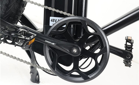 48V 15AH Electric Mountain Bike with 750W Motor and Non-Foldable Aluminum Alloy Frame