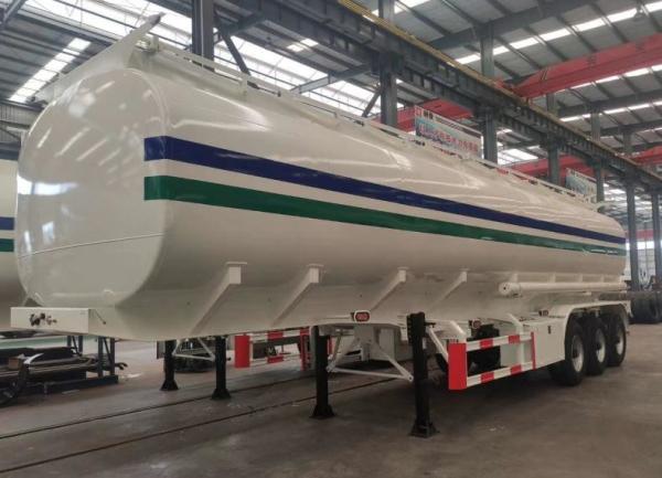 Buy cheap Carbon Steel 5 Compartments 50000L Oil Tank Trailer from wholesalers