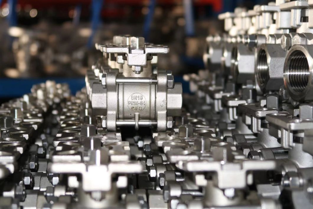 Three-Piece Threaded/Butt Welded High Platform Ball Valve