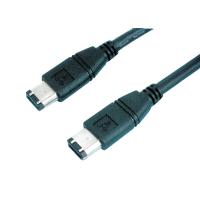 Buy cheap Extensional Mini Firewire Cable 1394B 6P To 6P PVC Material Jacket product