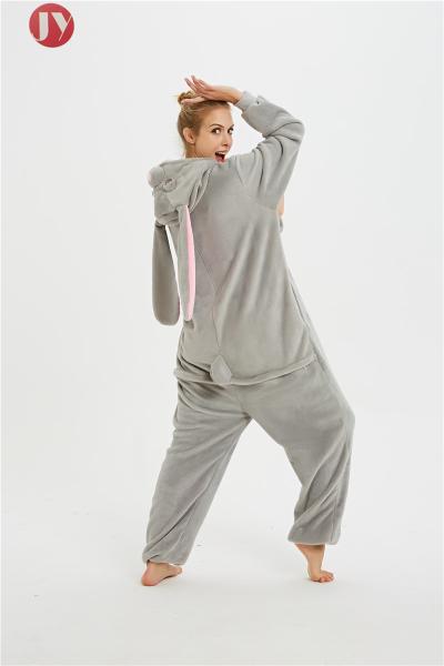 Buy cheap Long Ears Fleece Kigurumi Onesie Women Adult Animal Christmas Cosplay from wholesalers