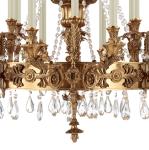 American brass and crystal chandeliers Lamp Fixtures For Kitchen Dining room (WH