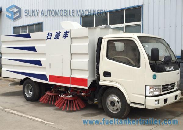 Buy cheap Donfeng 4 X 2 Road Sweeper Truck Vacuum Sweeper Truck 103kw 140hp 5M3 from wholesalers