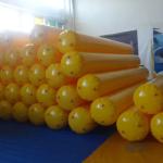 Boat Underwater Inflatable Salvage Tubes Cylindrical Shape Inflatable Lift Bags