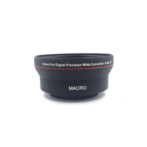 Buy cheap Aluminum Alloy 52mm Wide Angle Macro Lens With Front / Rear Lens Cover from wholesalers