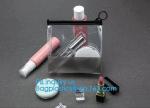 fashion thick clear retail custom printed pvc slider zipper bag, mini plastic