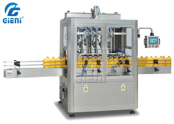 Buy cheap Multi Nozzles Shampoo Household Product Filling Machine 1000ML 0.6-0.8mpa from wholesalers