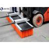 Buy cheap Medium Forklift Broom For Arduous Outdoor SweeprPVC Base Forklift Brush Sweeper Yellow Red Black Customized Filament OE from wholesalers