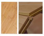 Vertical Bamboo Laminated Flooring Carbonized Color Solid Flooring Indoor