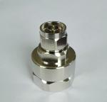 RoHS compliance all brass made RF connector N male straight 7/8 feeder cable