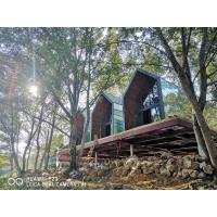Buy cheap China Patented Loft Mirror Resort Hotel Prefabricated Luxury Homes product