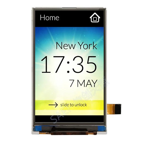 Buy cheap HX8369 Display TFT LCD 3.7 Inch 480x800 IPS For Smart Devices Front Screen from wholesalers