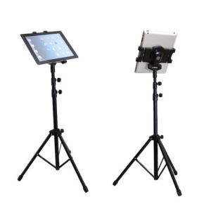 Buy cheap Ipad / Tablet Adjustable Stand Holder Black Adjustable Height Tallest 146CM from wholesalers