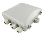 Outdoor Wall Mount FTTH Distribution 12 Cores Fiber Optic Termination Box