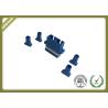 Buy cheap SC Singlemode Duplex Fiber Optic Connector Adapters With Ceramic Sleeve Blue Color from wholesalers