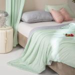 Summer Blanket Comforter Microfiber Quilt with Popular Bamboo Silk in Customized