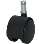 50mm grip ring stem chair casters for carpet