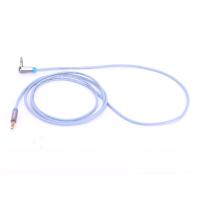 Buy cheap Blue White RCA Audio Cable 3.5mm Right Angle Plug 0.75m - 2m Length product