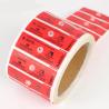 Buy cheap Water Meter Magnetic Tamper Proof Label Security Labels Sticker With Anti - Magnet Impact from wholesalers