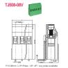 Buy cheap Euro Type PCB Screw Type Terminal Block 300V 15A Green 5.08mm Pitch Brass from wholesalers