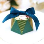 Custom Candy Chocolate Gift Paper Packaging Box Hot Foil Gold Stamping For