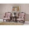 Buy cheap Klein Charcoal Azure Europe Modern Classic Leisure Armchair Wooden Chairs With Arms from wholesalers