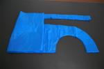 Smooth PE Apron Flat Packed In Dispenser Box , Waterproof Smocks For Adults