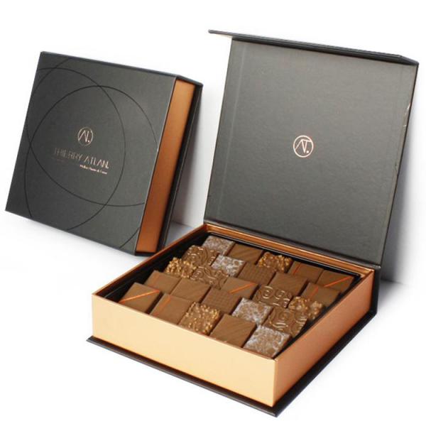 Buy cheap Biodegradable Gold Foil Cardboard Packaging For Food from wholesalers